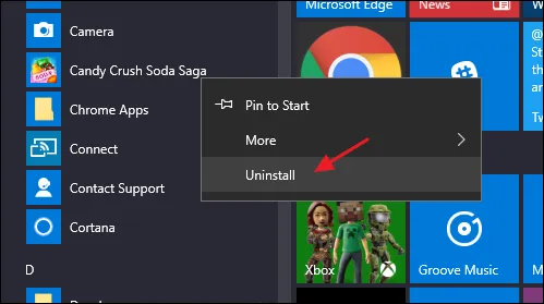 Customize your Start menu in Windows 10