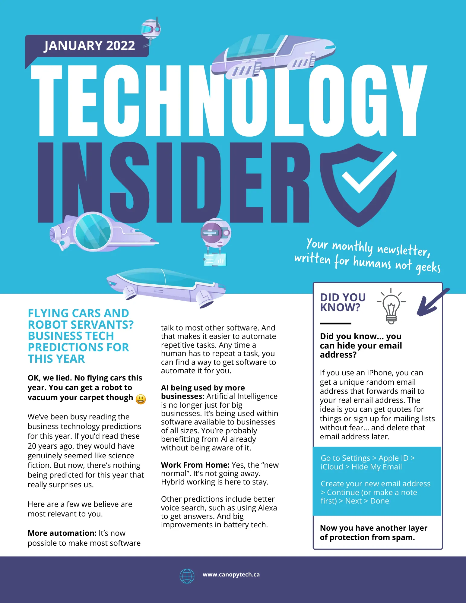 January’s Technology Insider