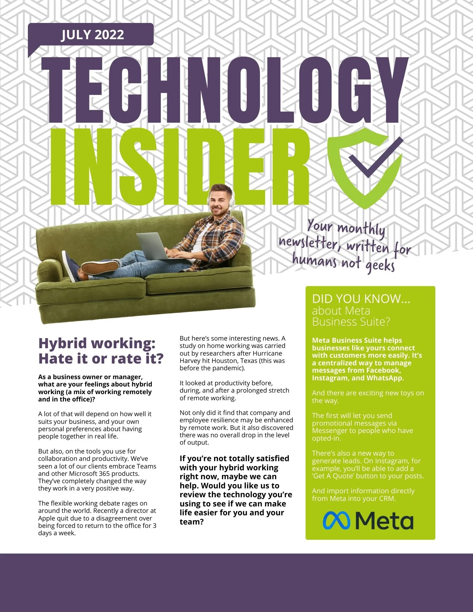 July 2022 Newsletter
