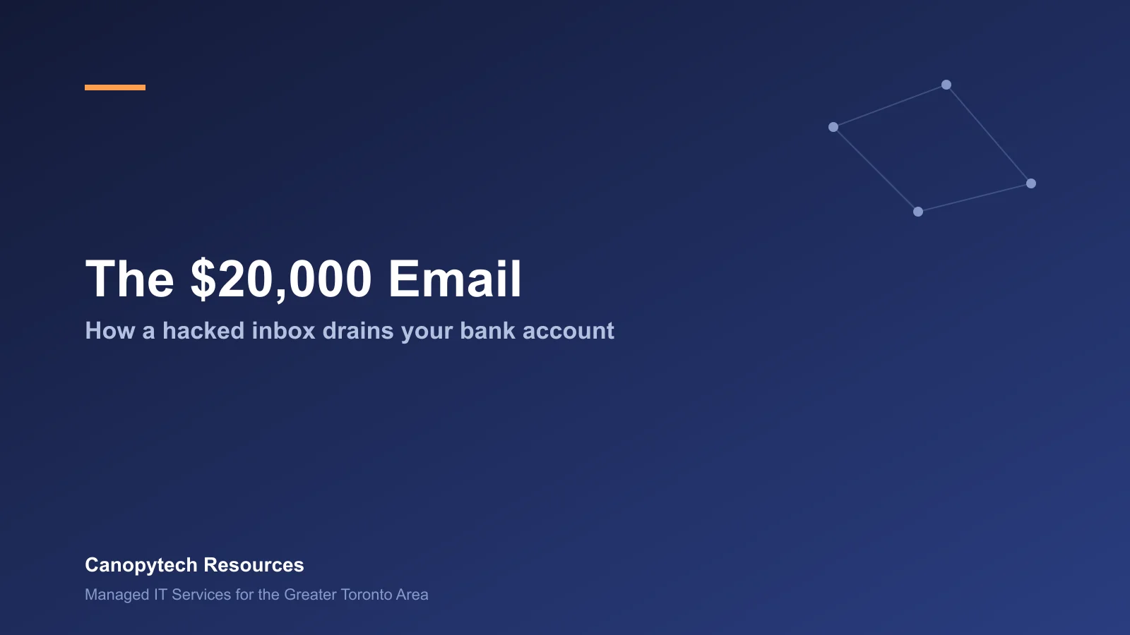 The $20,000 Email: How a Hacked Inbox Can Drain Your Bank Account Overnight